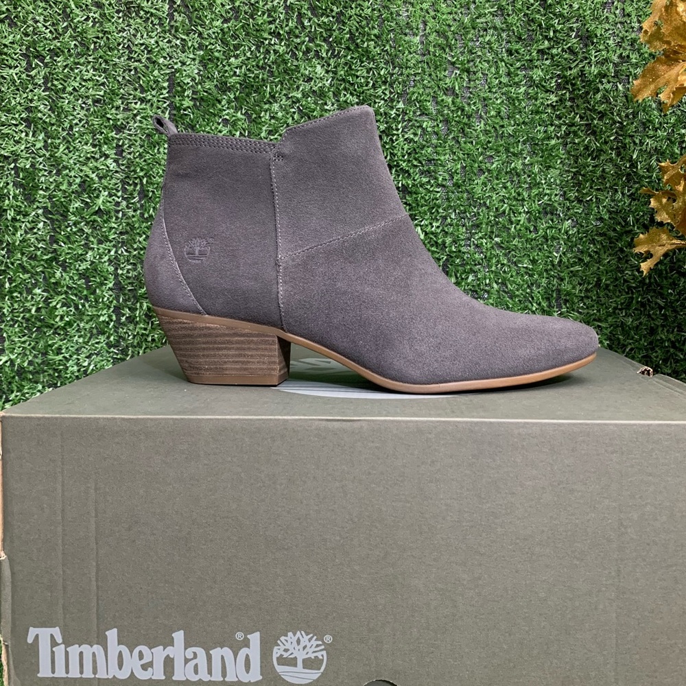 New Timberland Women's Carleton Side-Zip Suede - Picture 2 of 8